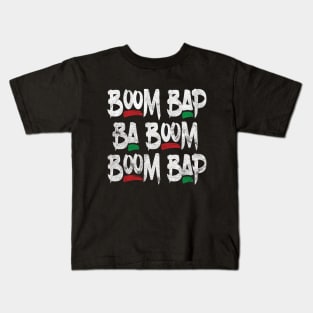 Boom Bap Hip Hop Kids T-Shirt